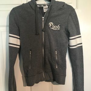 Victoria’s Secret Pink Full Zip Sweatshirt size xs
